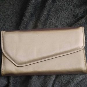 **2 for $25** Gold envelope clutch purse